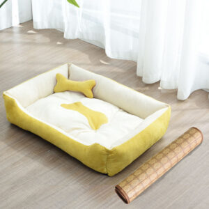 Kennel Four Seasons Golden Retriever Teddy Kennel Dog Bed Dog Mat Small Dog Medium Dog