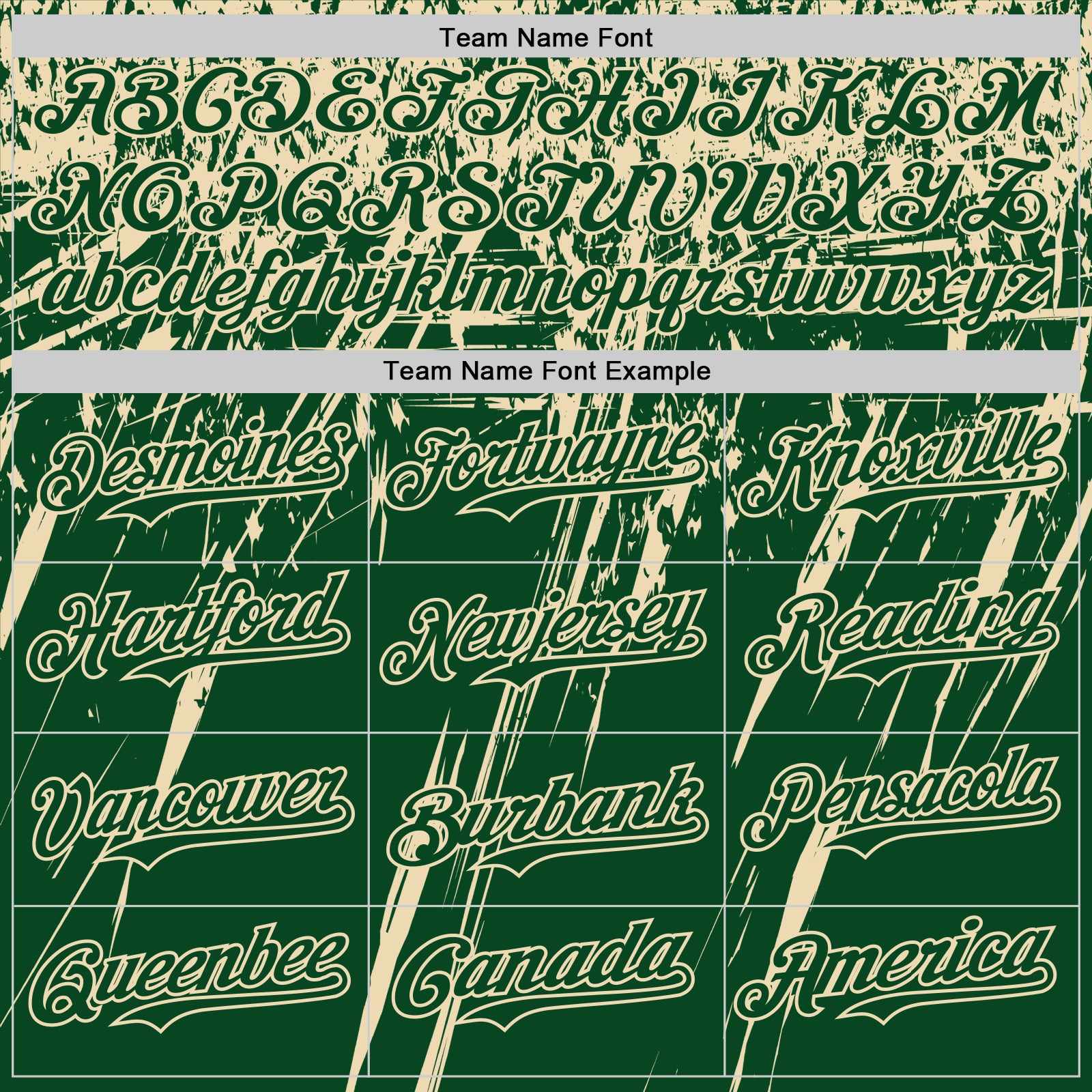 Custom Green Cream Distressed Scratch Brush Stroke Authentic Baseball Jersey - Image 4