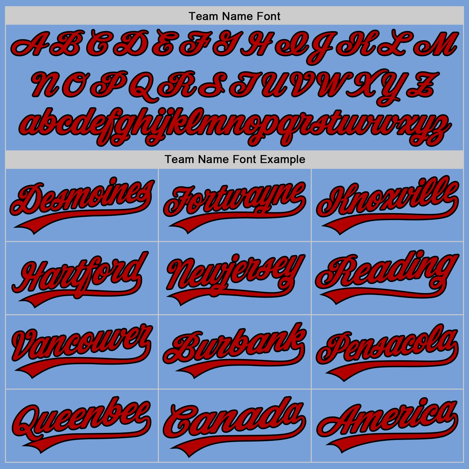 Custom Light Blue Red-Black Authentic Baseball Jersey - Image 4